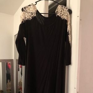 black dress